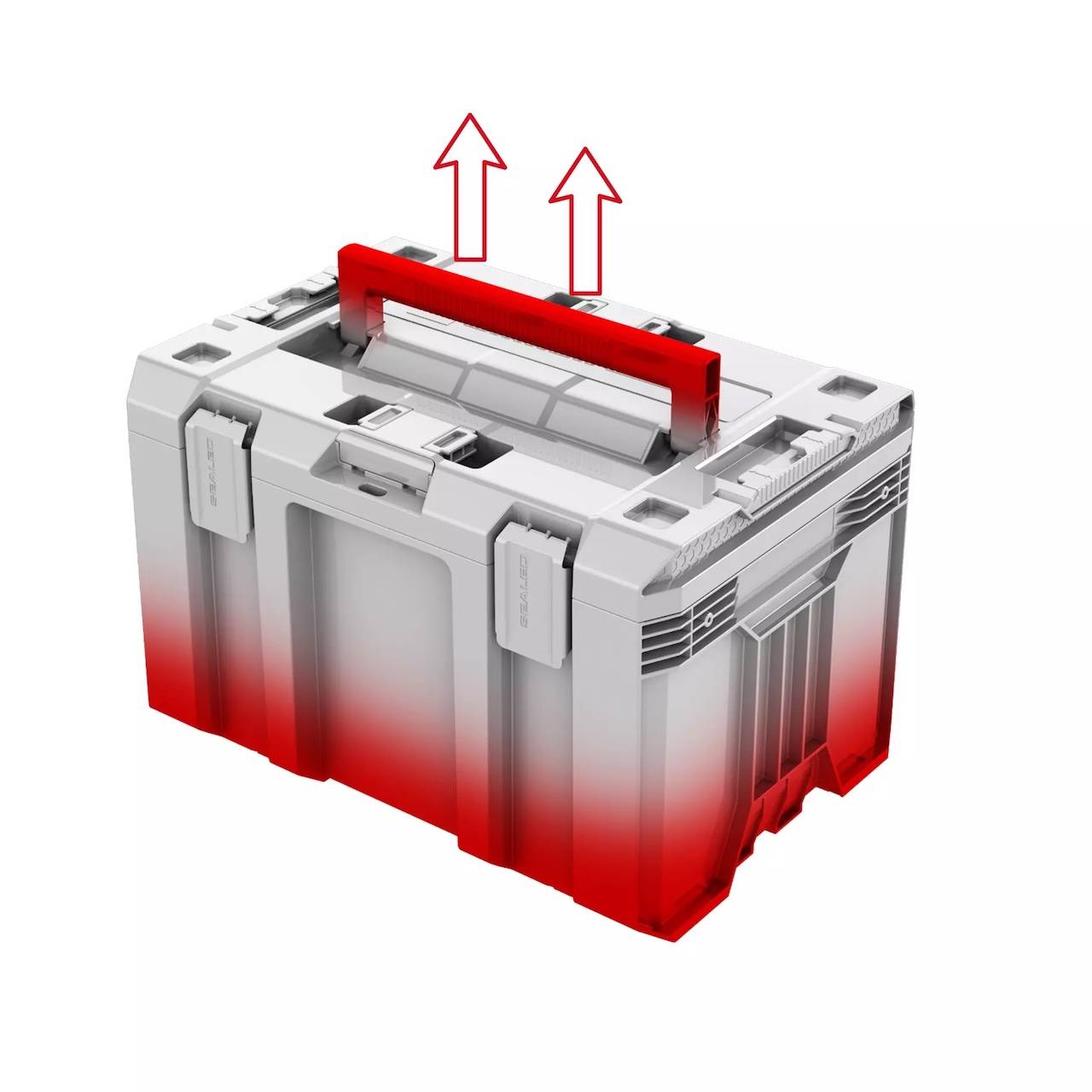Einhell - Coffret de transport étanche - E-Case M - IP65 - 44 x 33 x 29 cm - Image 5