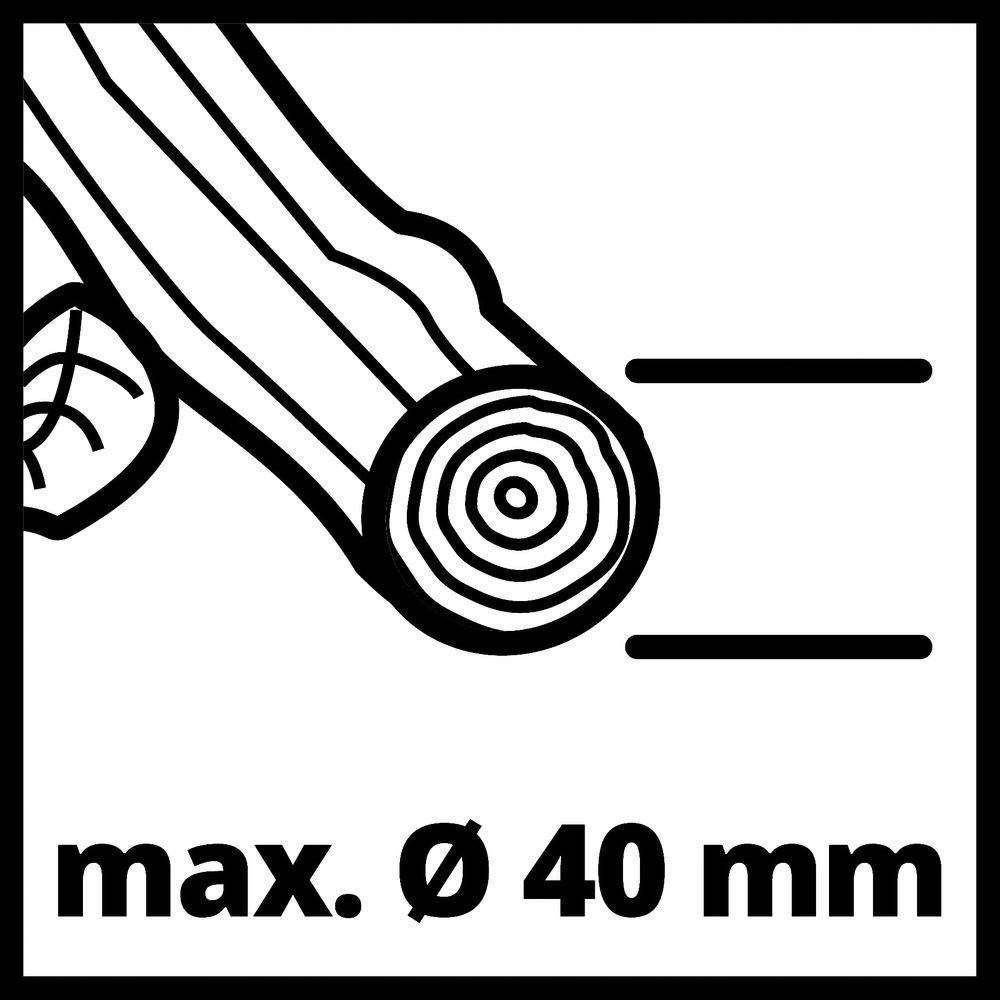 Einhell - Broyeur électrique GC-KS 2540 CB - 2000 W - Capacité 55 L Einhell - Image 4