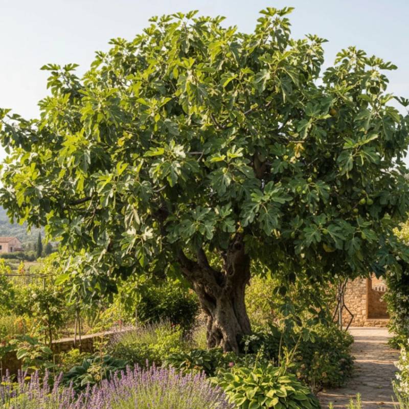 Figuier Madeleine des 2 Saisons, Ficus carica - Bon rendement - Pot de 5L - 40/80 cm - De 3,00 m à 5,00 m - Image 5