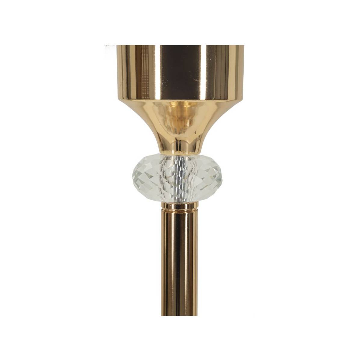 Paris Prix - Lampadaire Design "Gipsy" 160cm Or & Blanc - Image 5