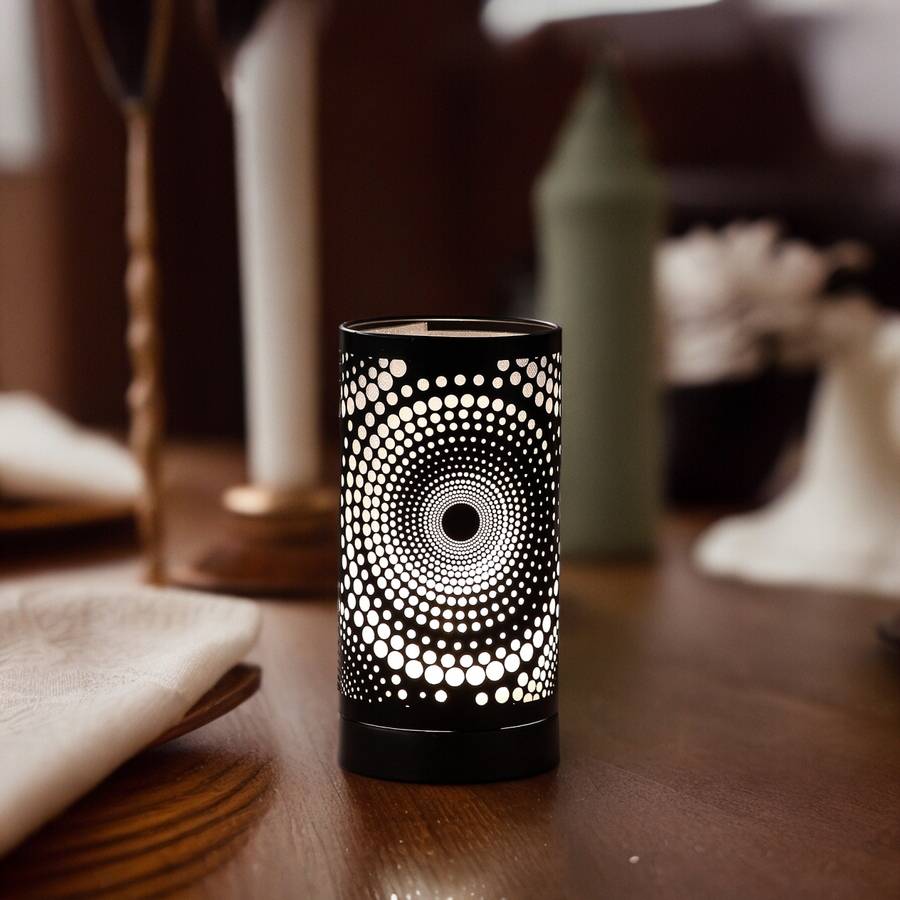 Zen'Arôme Brûleur Cire Parfumée Calorya n°12 - Brûleur Électrique pour Fondant Parfumé - Métal - Commande Tactile - Idée Cadeau - Image 1
