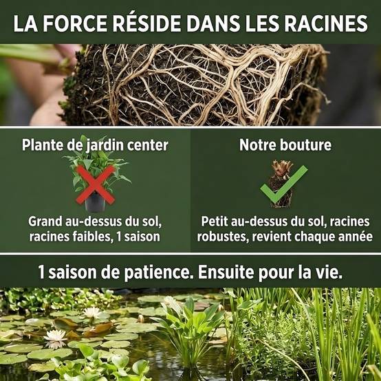 0 - Set Nénuphar Rouge - 9 Plantes - Bassin - Rustique - Image 5
