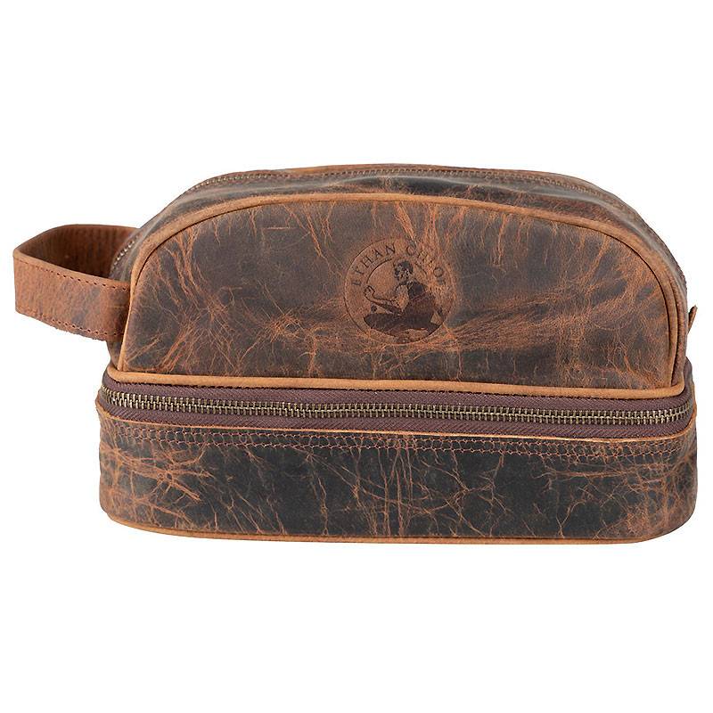 Trousse de toilette en cuir Ethan Chloe 24x14x13cm - Image 2
