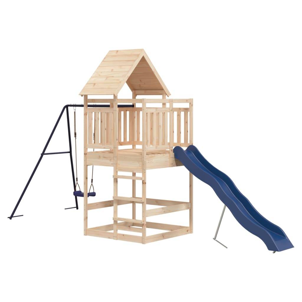Helloshop26 - Aire de jeux d'extérieur 482 x 206 x 264 cm bois de pin massif - Image 3