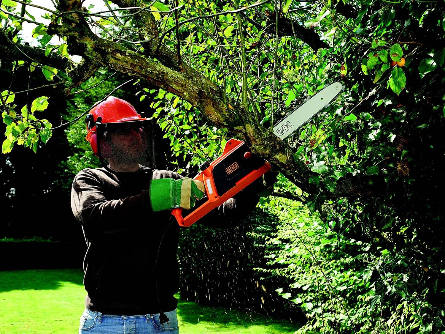 Black & Decker - Tronçonneuse filaire 1800W - Lame 40cm - BLACK+DECKER - CS1840-QS - Image 2