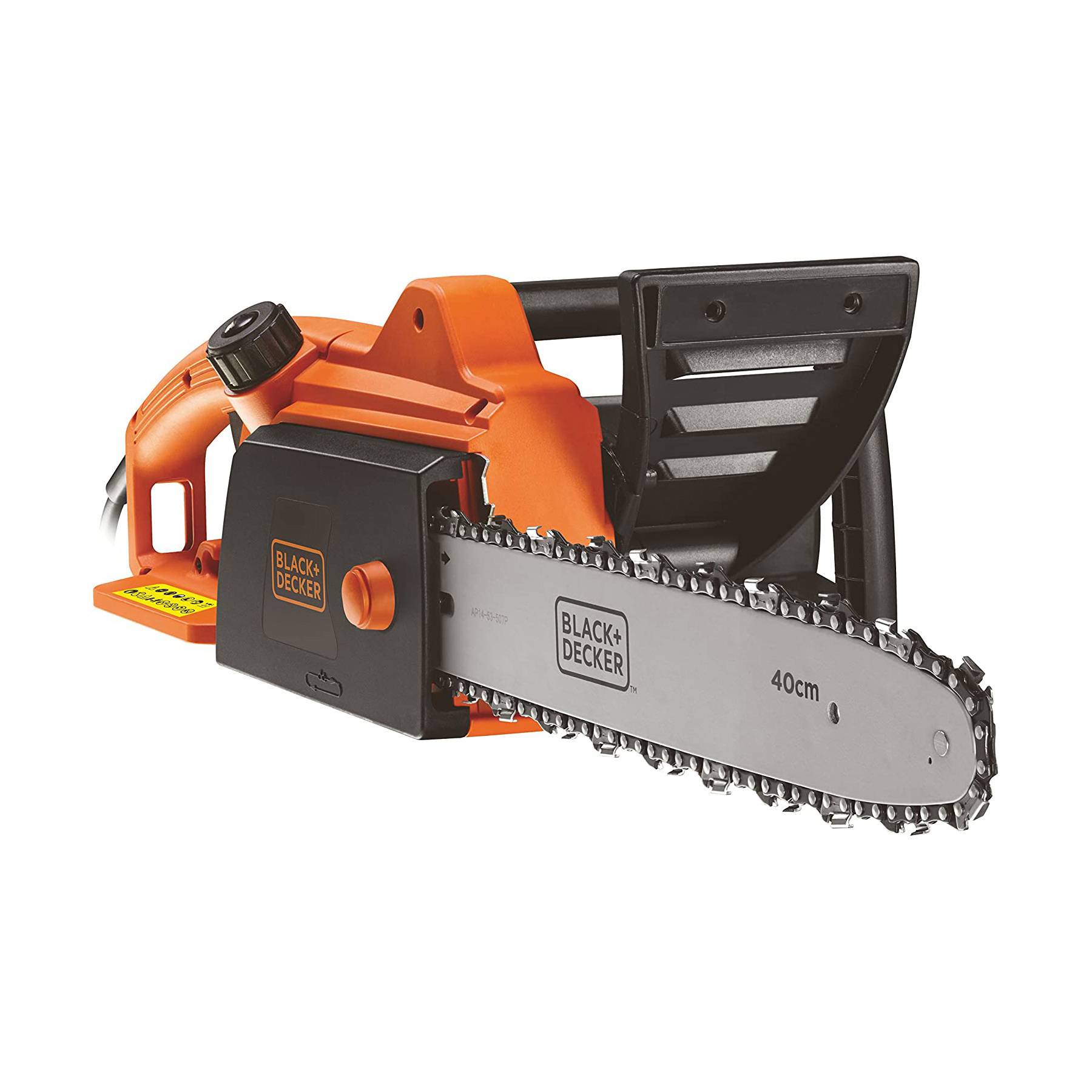 BLACK+DECKER Tronçonneuse 40 cm 1800 W CS1840-QS - Tendeur De Chaîne Avec Clé - Image 1