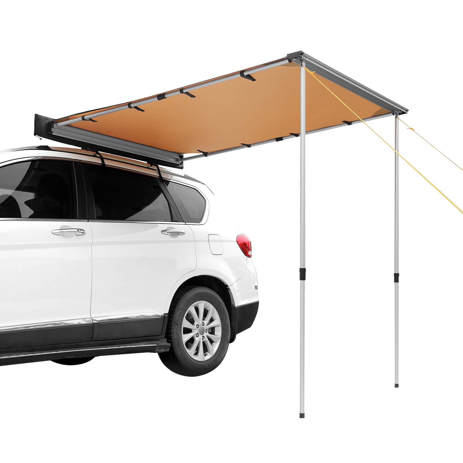 VEVOR Auvent voiture rétractable 1.4x2m, PU résistant UV/eau/vent, avec sac, pour SUV/camping-cars. - Image 1