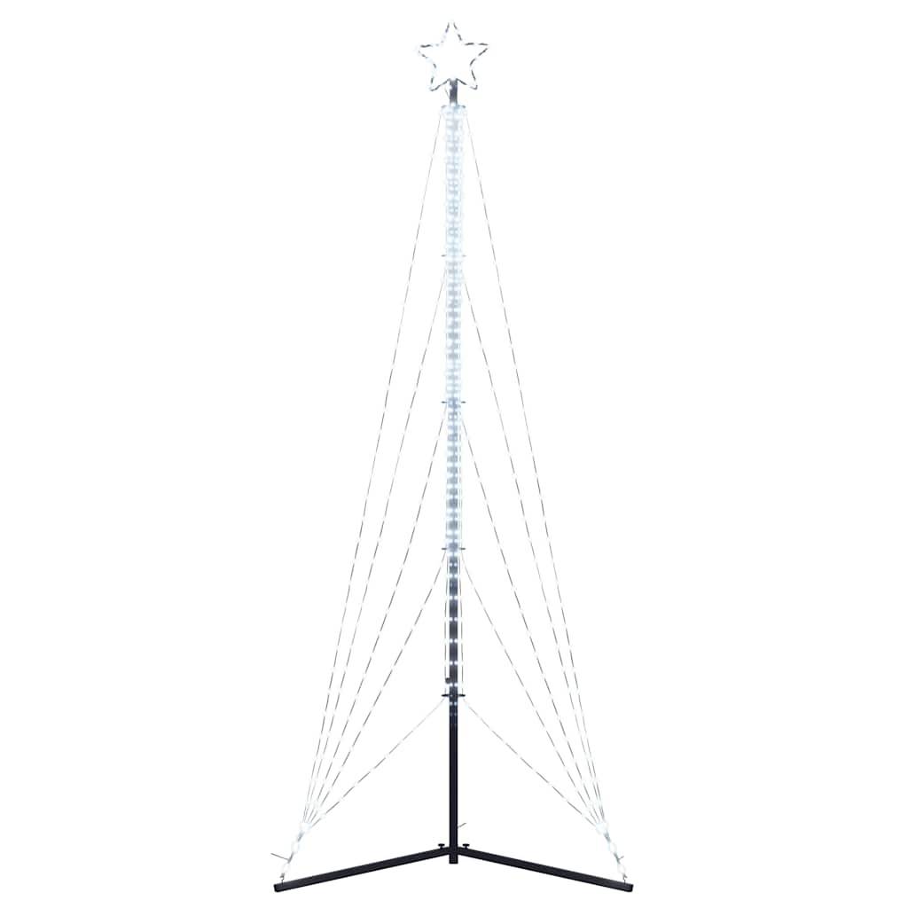 Sapin de Noël | Arbre de Noël à LED 525 LED blanc froid 302 cm Maison Chic - Image 6