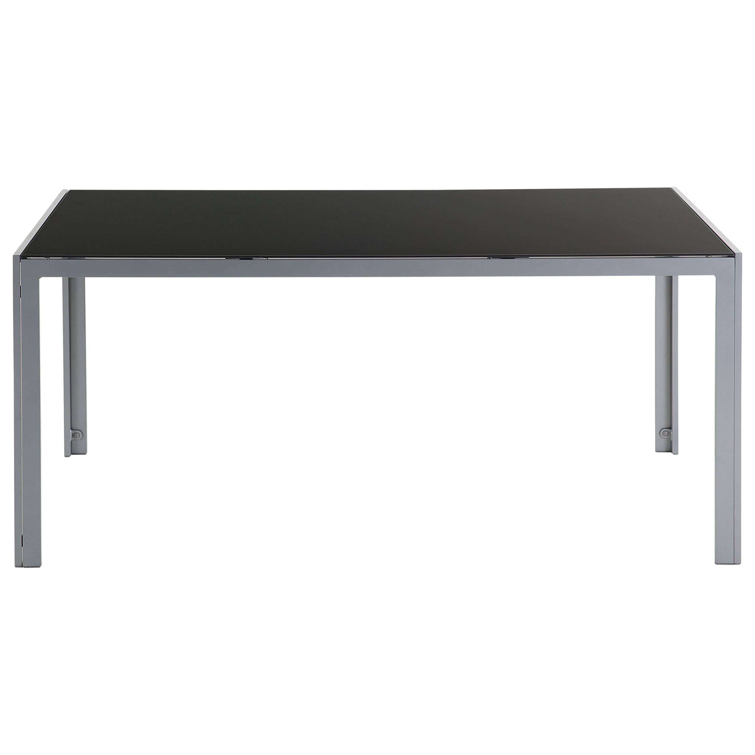 Beliani - Set de salle à manger, 6 Personnes Aluminium Noir CATANIA - Beliani - Image 5