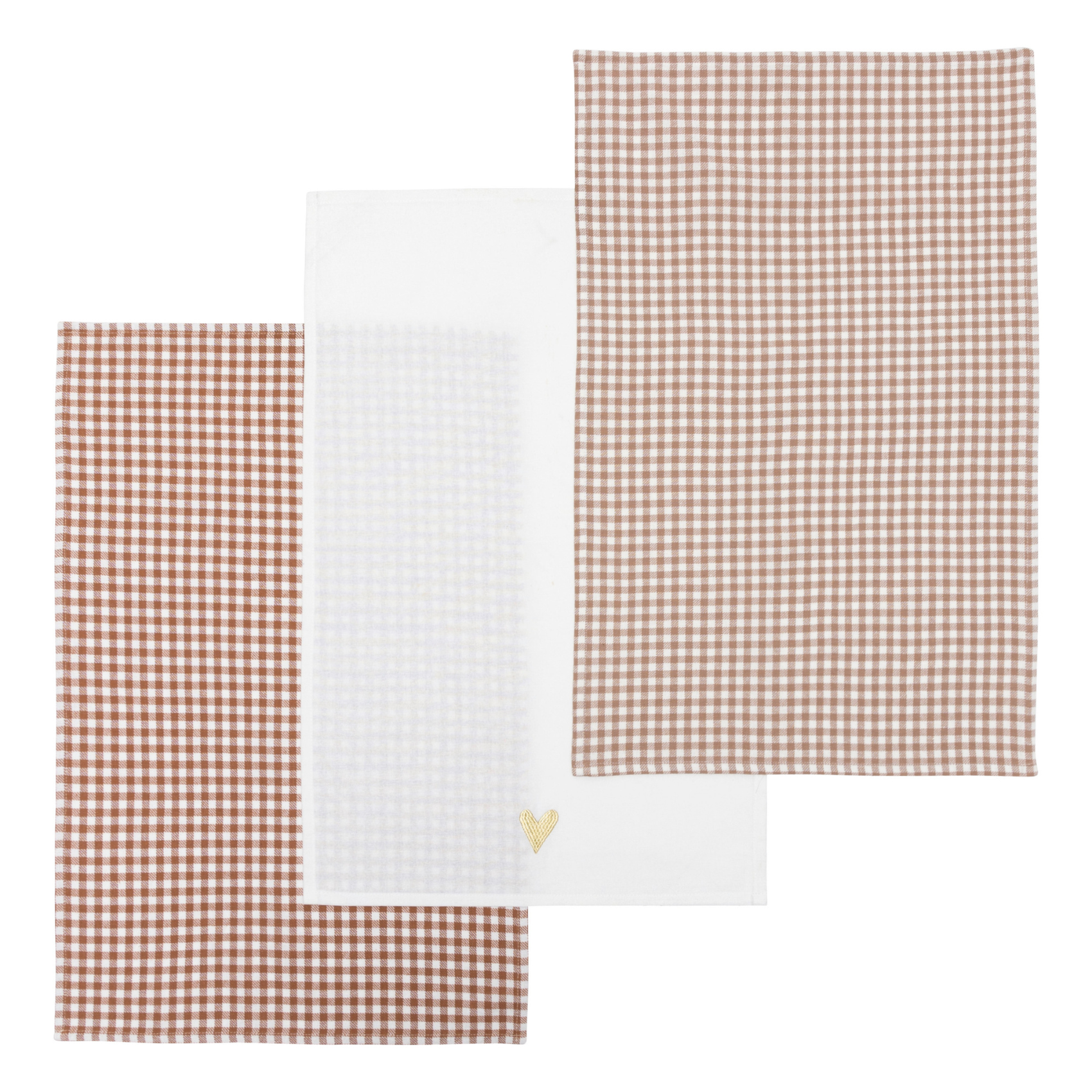 Atmosphera - Lot de 3 torchons en coton vichy - ATMOSPHERA - Image 1