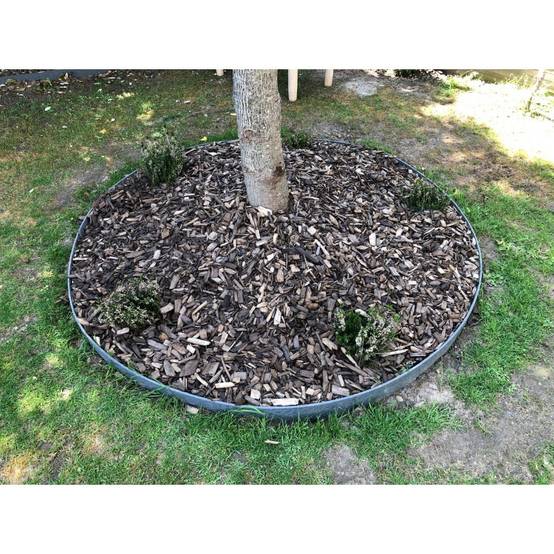 Pack Ecolat bordure de jardin rouleau 12 m + 10 ECOPIC - Gris - ECOO - Image 5