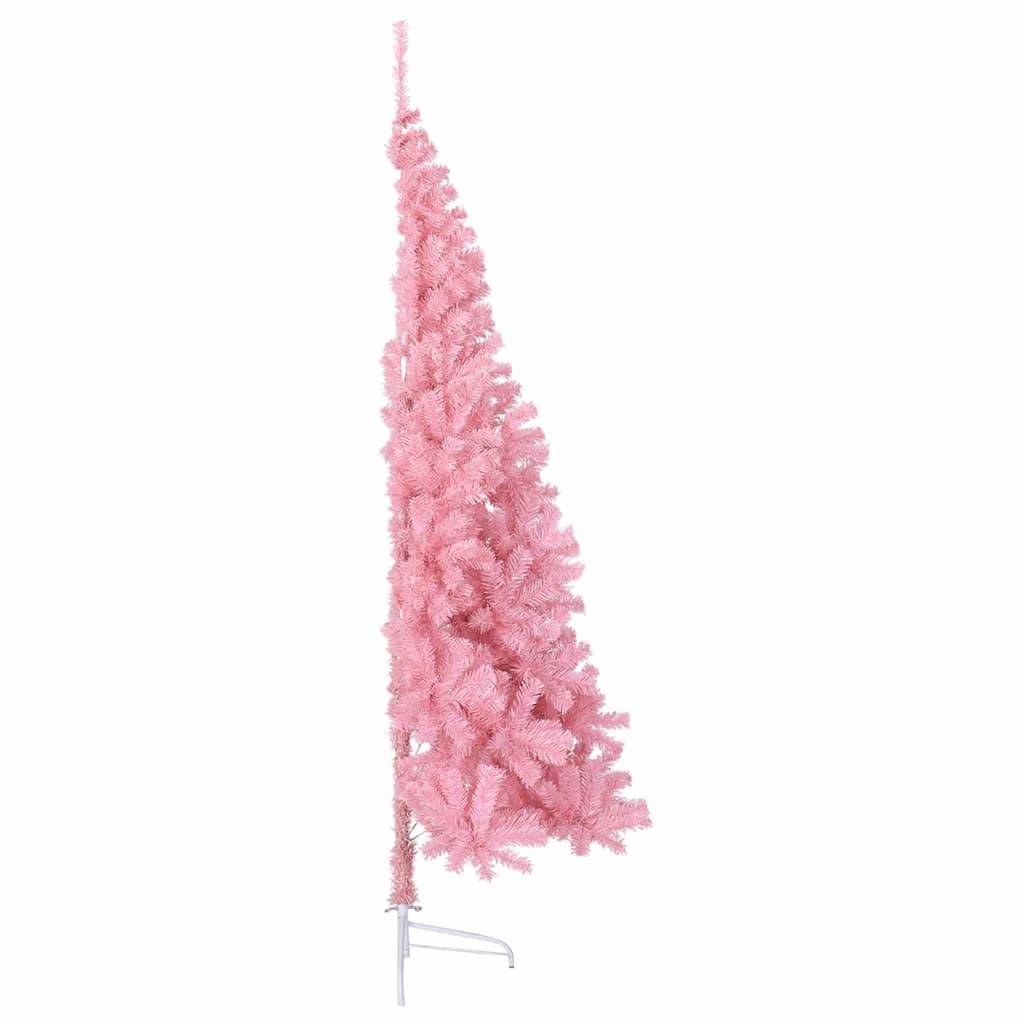 Vidaxl - Sapin de Noël artificiel pré-éclairé Rose 210 cm PVC vidaXL 3397085 - Image 7