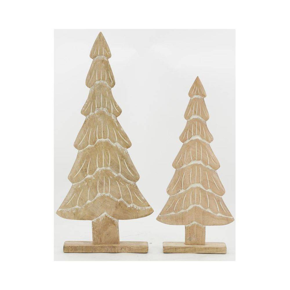 Aubry Gaspard - Grands sapins en manguier blanchi (lot de 2) - Image 2