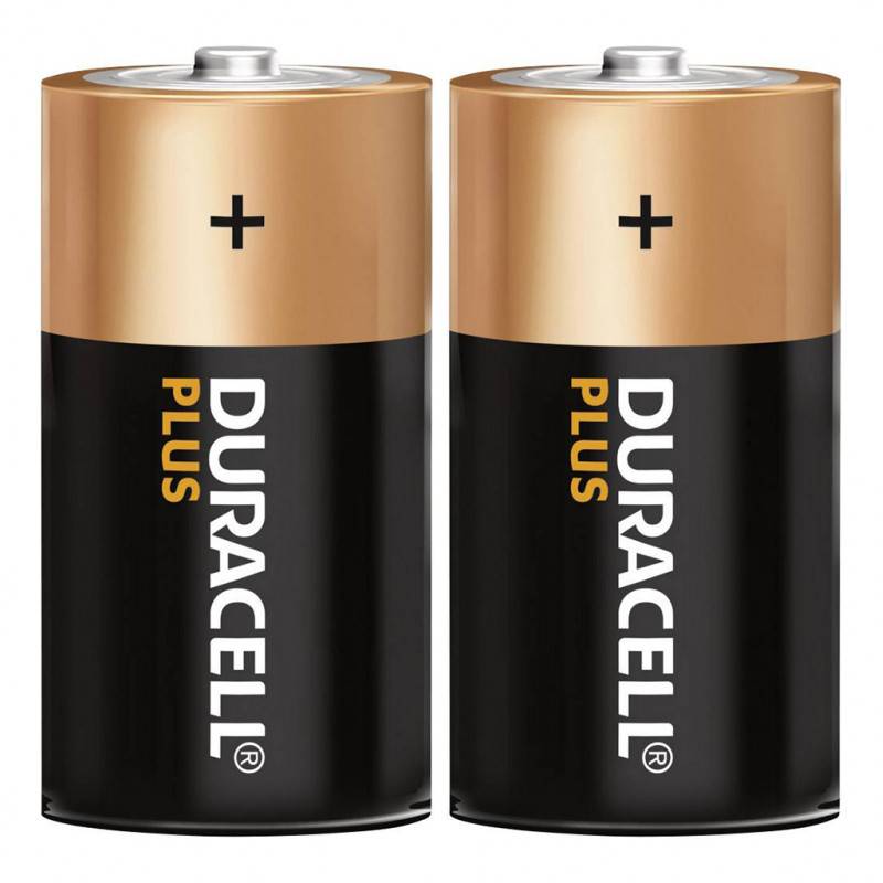 2 Piles alcalines Plus 100% LR14/C (1,5V) DURACELL - Image 2
