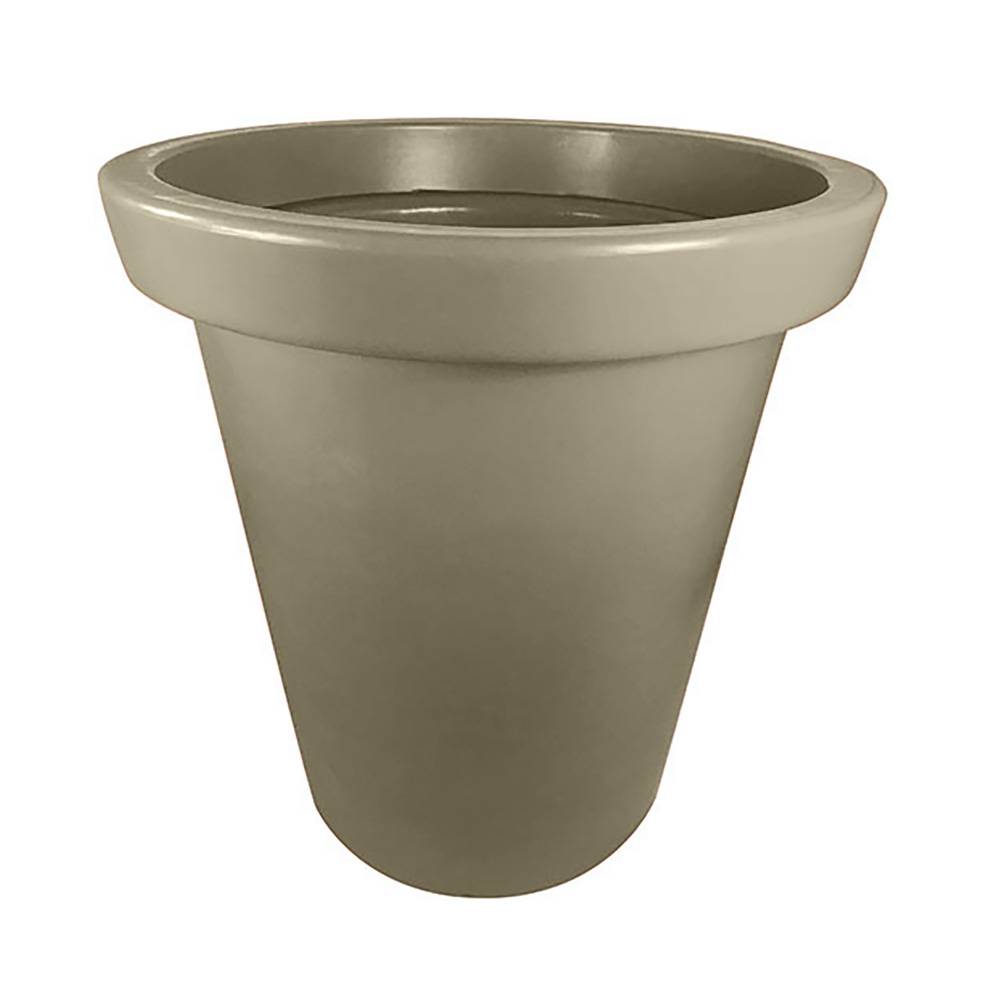 Pot de fleurs rond xxl delight 760l-lot de 2 - plast'up rotomoulage - Image 2
