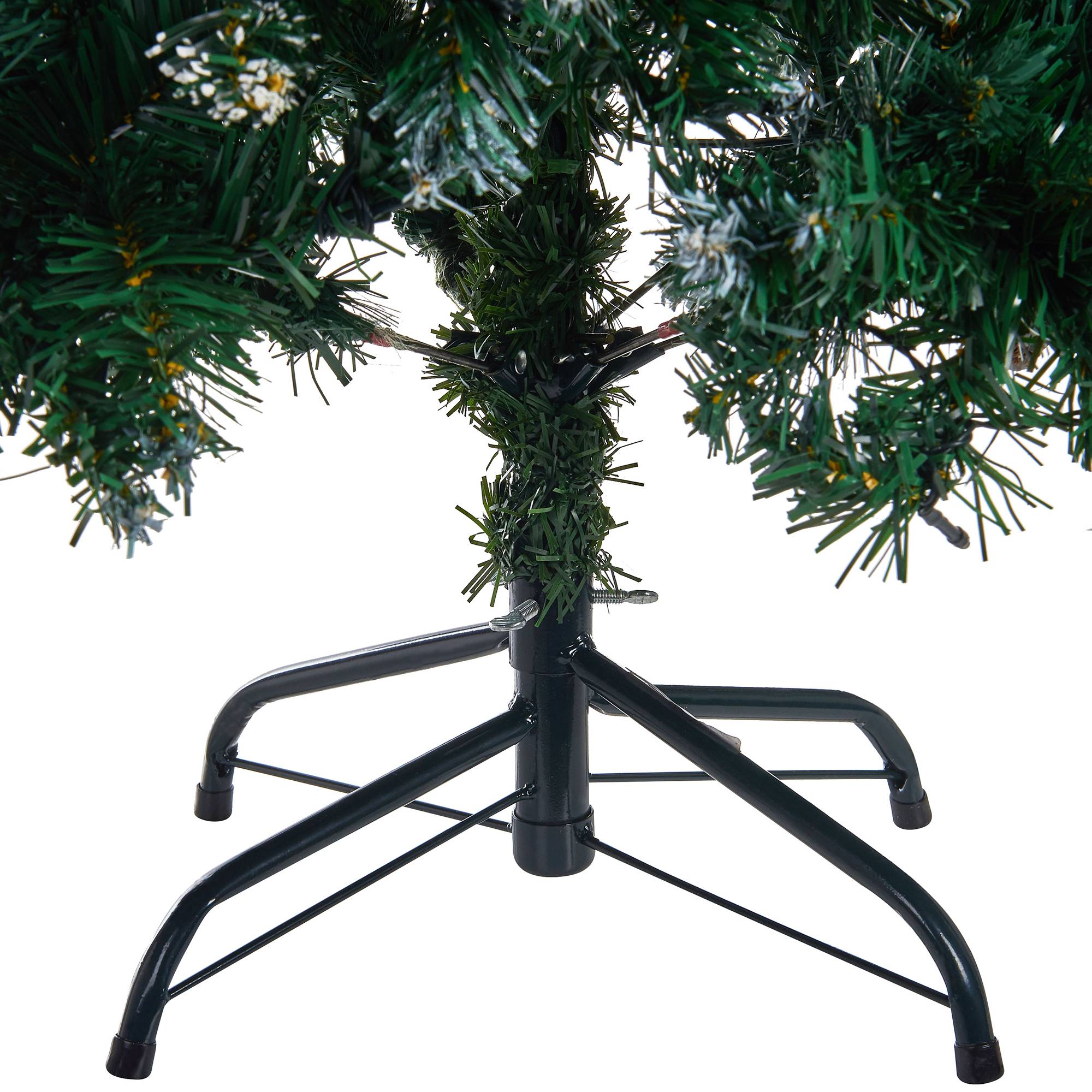 Beliani - Sapin de Noël PVC Vert foncé PALOMAR - 85x85x120- Beliani - Image 5