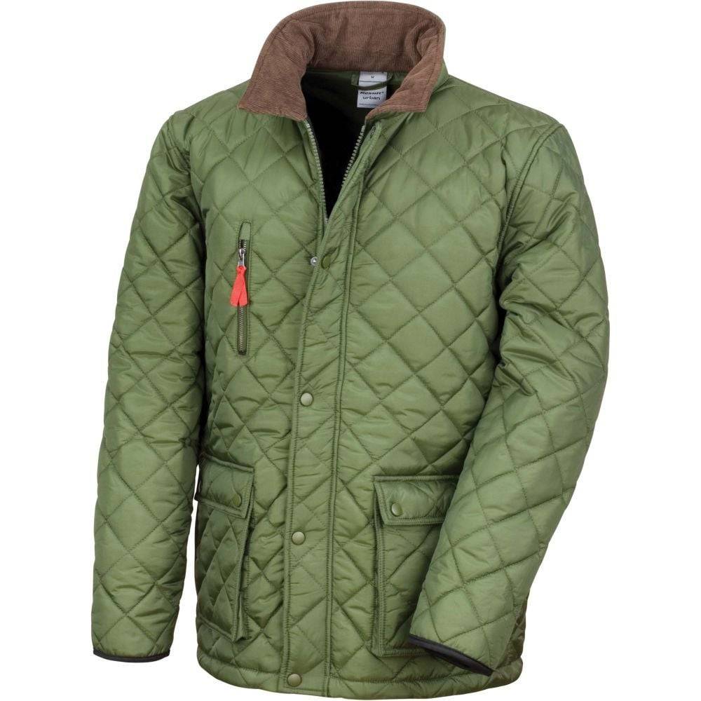 Veste d'équitation Cheltenham Result Olive XXL