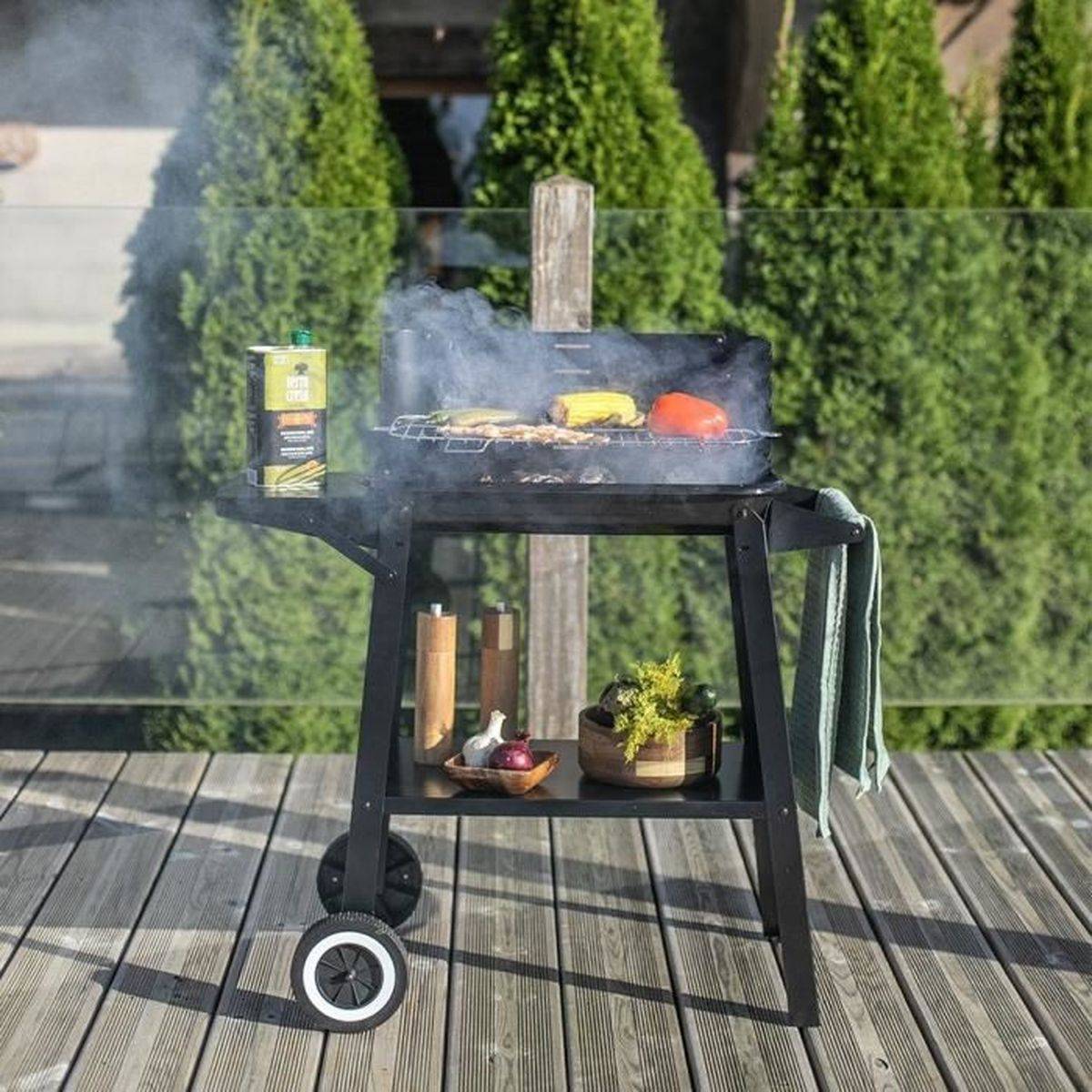 Livoo - Barbecue à charbon 48.5 x 28.8cm DOC328 Livoo - Image 7