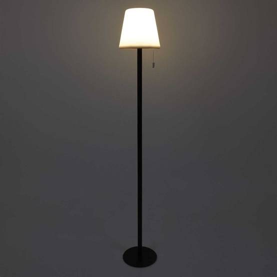 The Home Deco Factory - Lampadaire à LED Intérieur & Extérieur "RGB" 160cm Blanc & Noir - Image 2