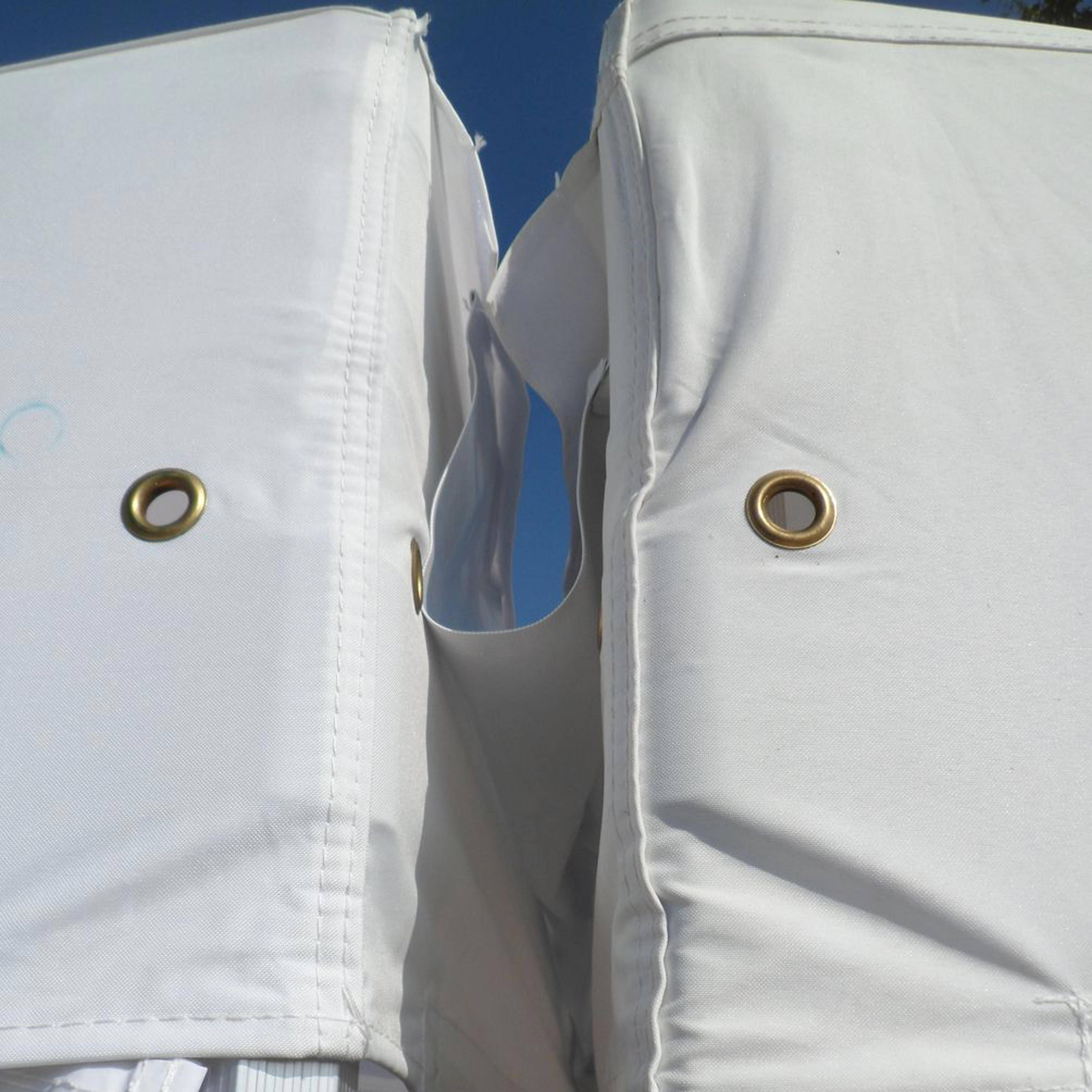 Oviala - Gouttière pour tentes pliantes 3m 300gr/m2 blanc  - Oviala - Image 2