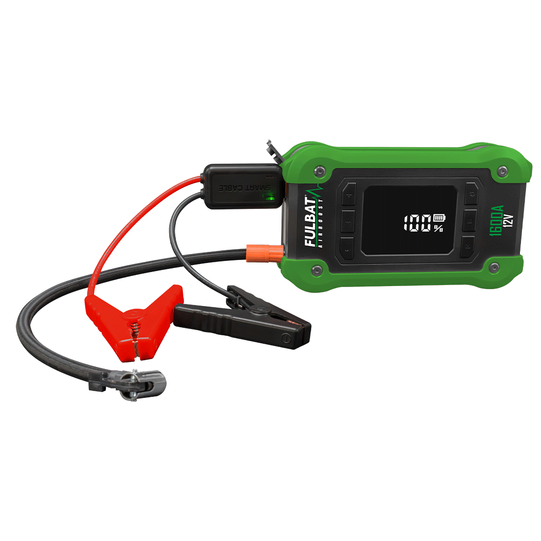 Booster de démarrage Airboost 12V 1600A 150 PSI – FULBAT – Compresseur 4-en-1 – 750595 - Image 3