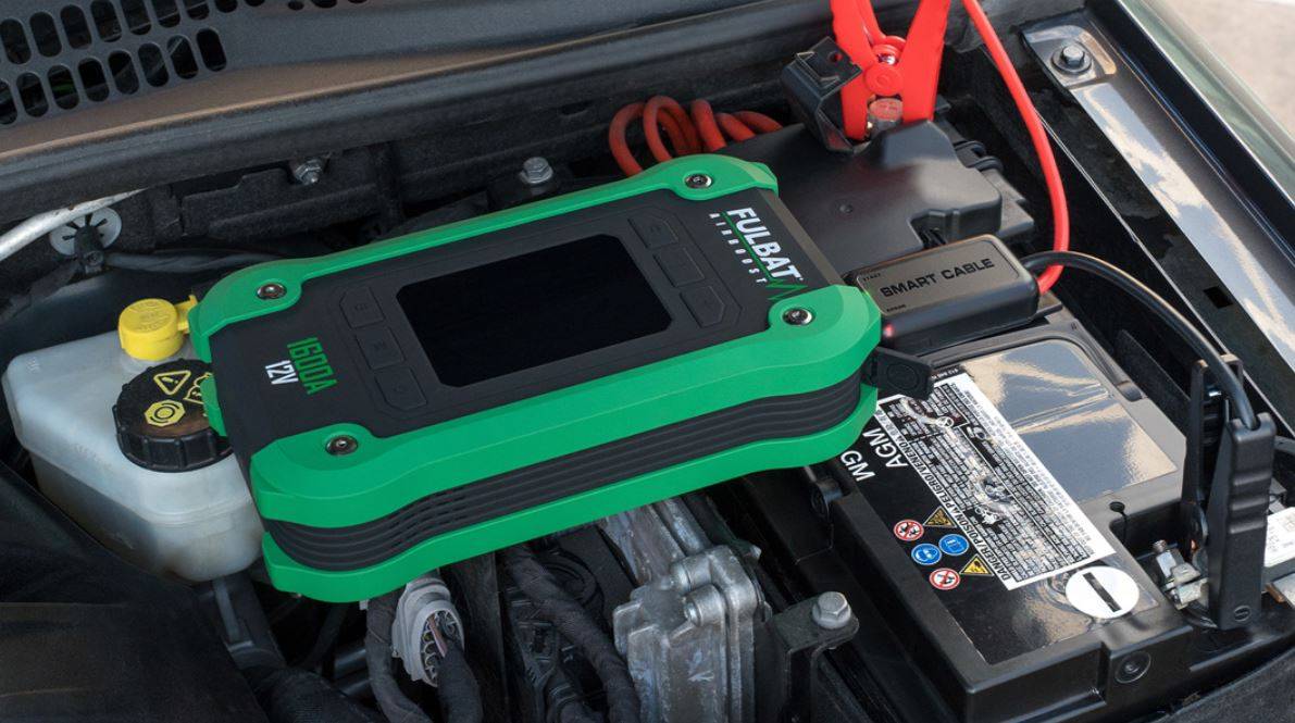 Booster de démarrage Airboost 12V 1600A 150 PSI – FULBAT – Compresseur 4-en-1 – 750595 - Image 4