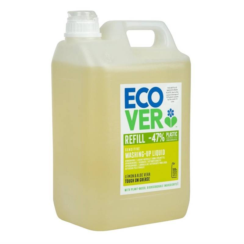 Liquide Vaisselle Concentré Citron et Aloe Vera 5L - Image 2