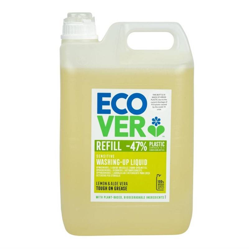 Liquide Vaisselle Concentré Citron et Aloe Vera 5L - Image 1