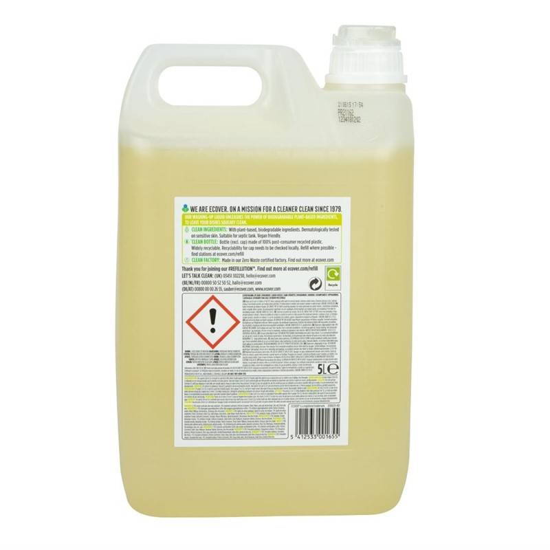 Liquide Vaisselle Concentré Citron et Aloe Vera 5L - Image 3