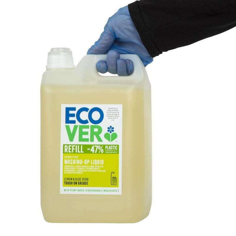 Liquide Vaisselle Concentré Citron et Aloe Vera 5L - Image 4