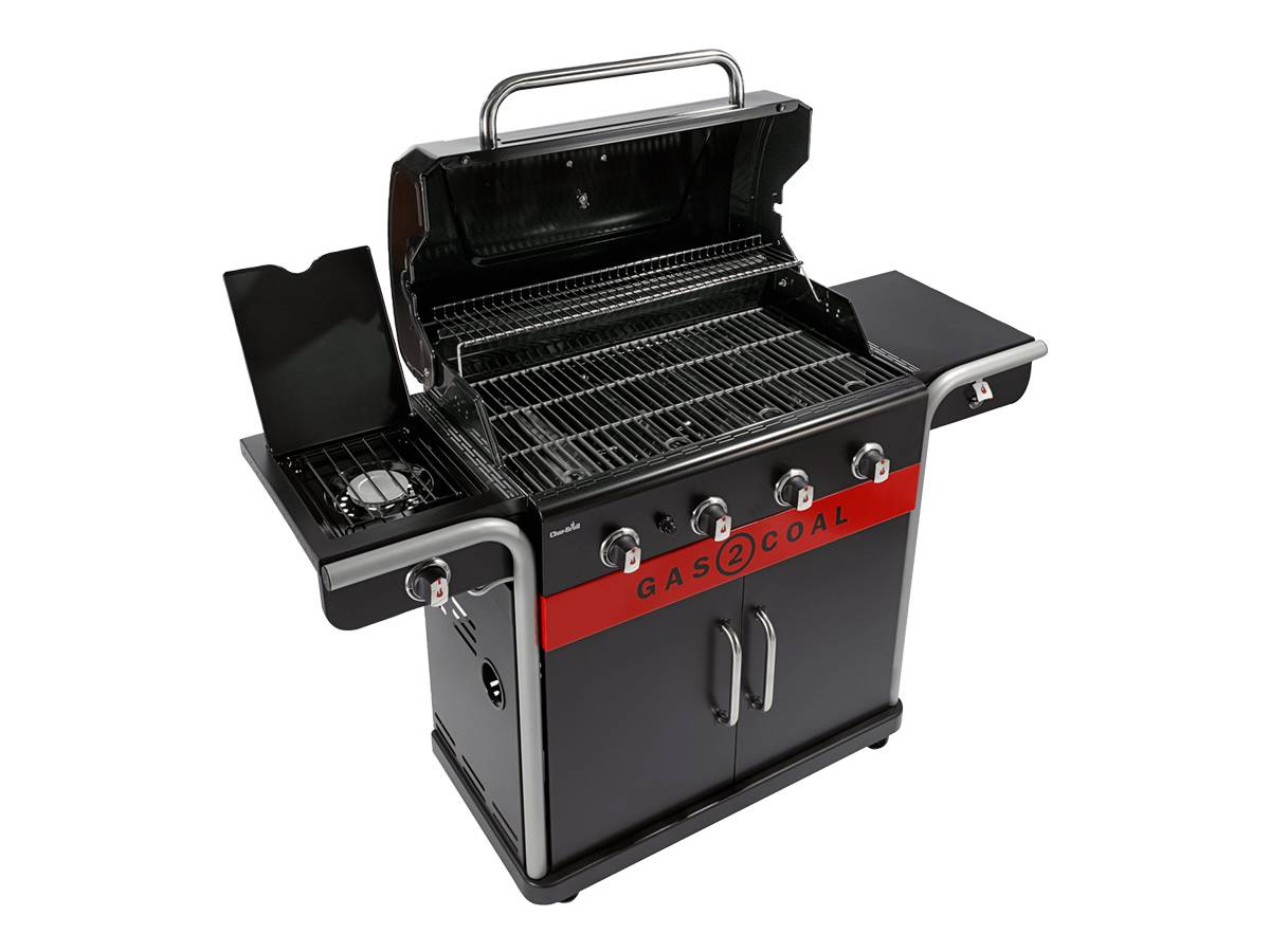 Char-broil - Barbecue à gaz et à charbon Gas2Coal 2.0 4B + Plancha - Char-Broil - Image 4