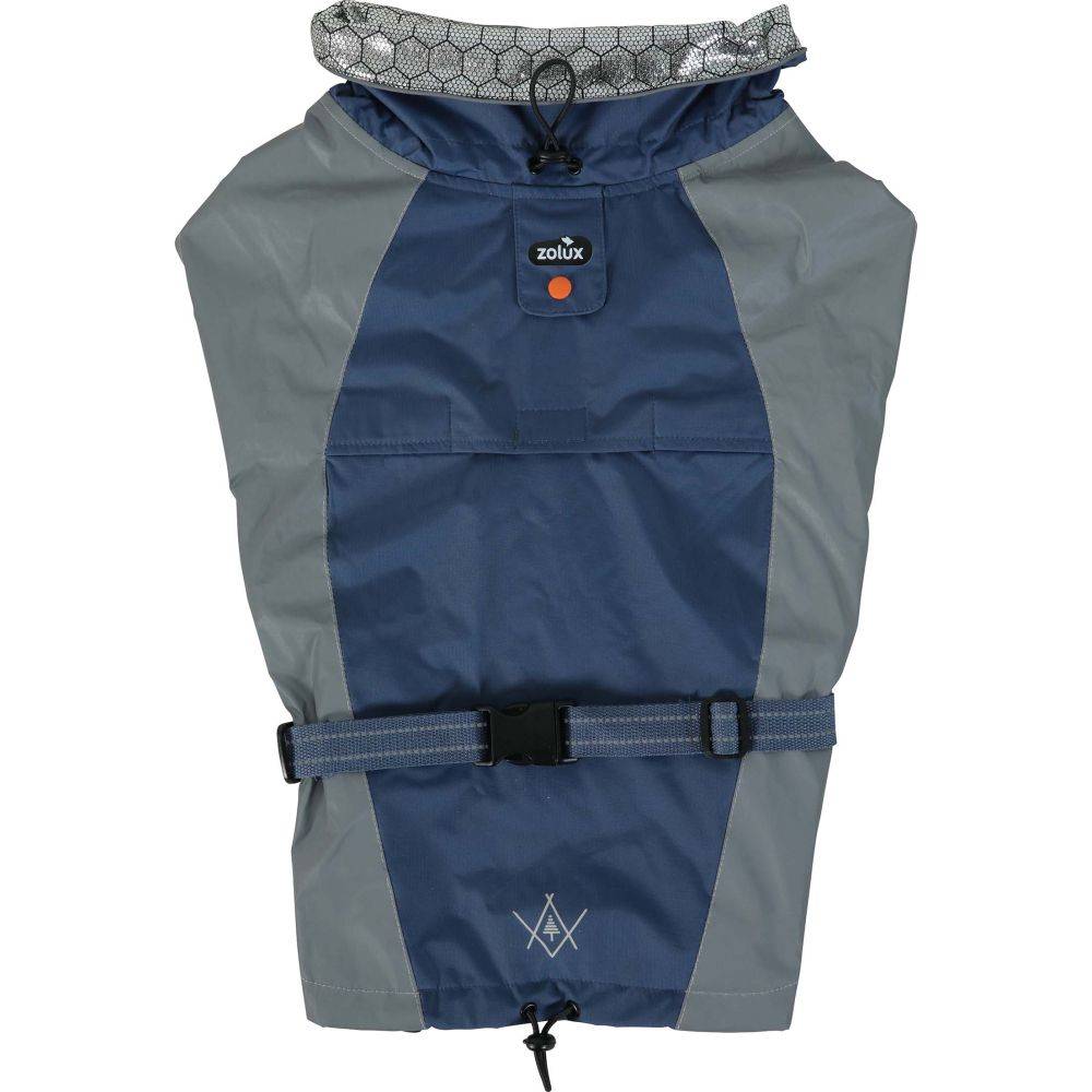 Zolux - Veste technique en tissu thermo-réflecteur bleu Bivouak 60 cm - Image 1