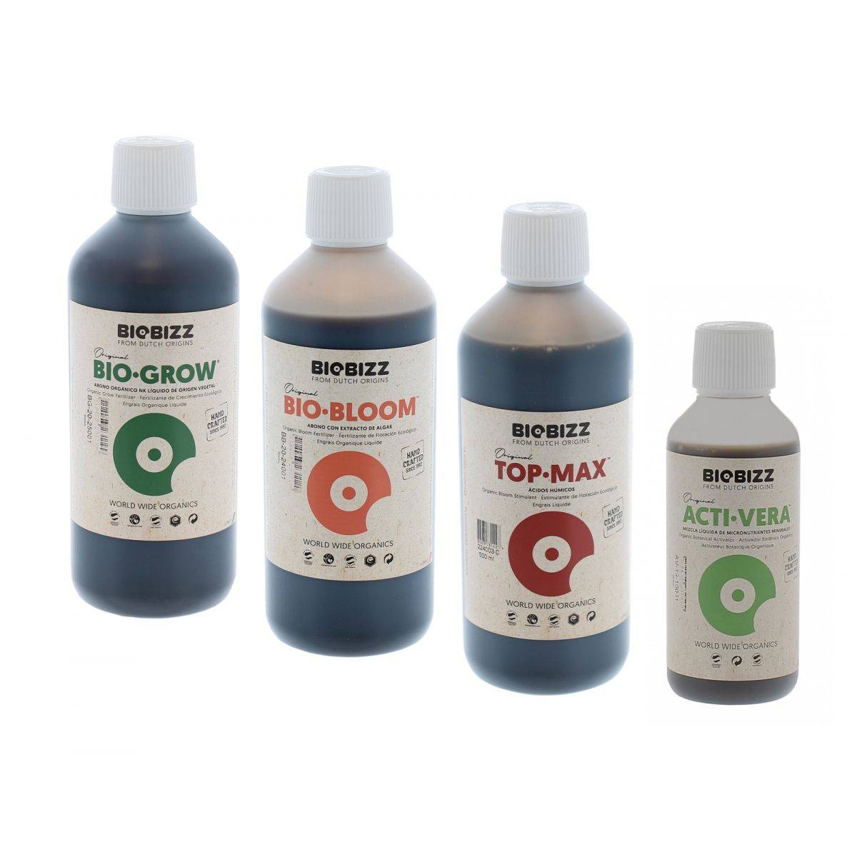 Pack engrais terre BIOBIZZ - 3 x 500ml - Image 1