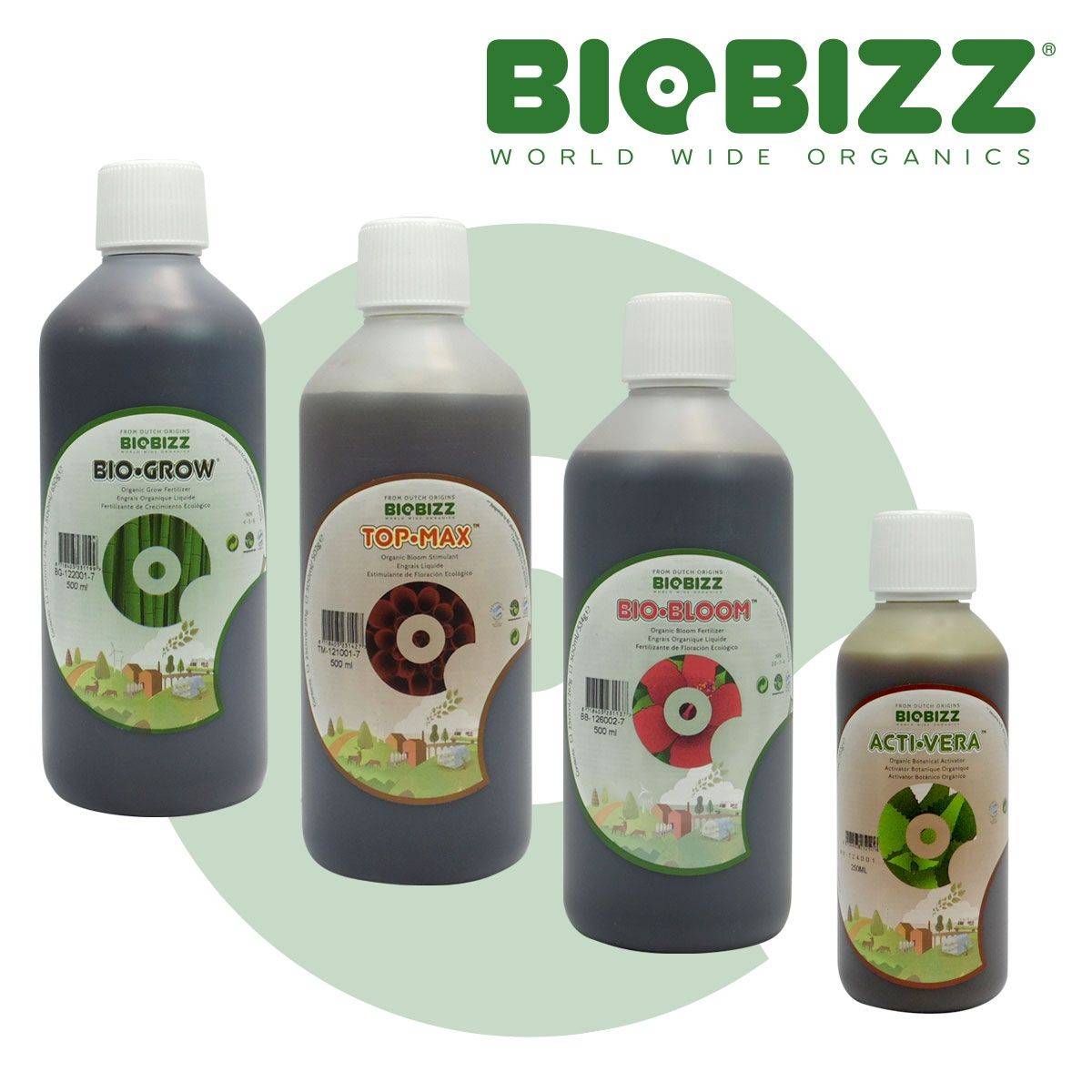 Pack engrais terre BIOBIZZ - 3 x 500ml - Image 3