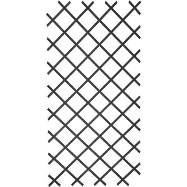 Nature - Treillis extensible - NATURE - En plastique Anthracite - 100 x 200 cm - Image 3