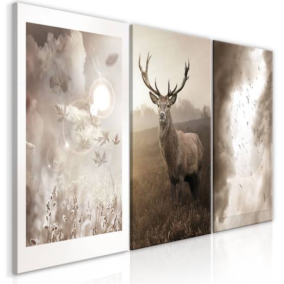 Tableau Imprimé "Autumn Evenings 3 Panneaux" 60x120cm - Image 1