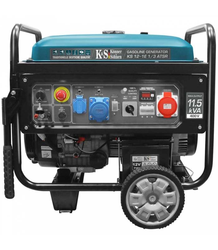 Groupe Électrogène 8,2 kW 230/400V avec Prise ATS - Könner & Söhnen KS 12-1E 1/3 ATSR - Image 1