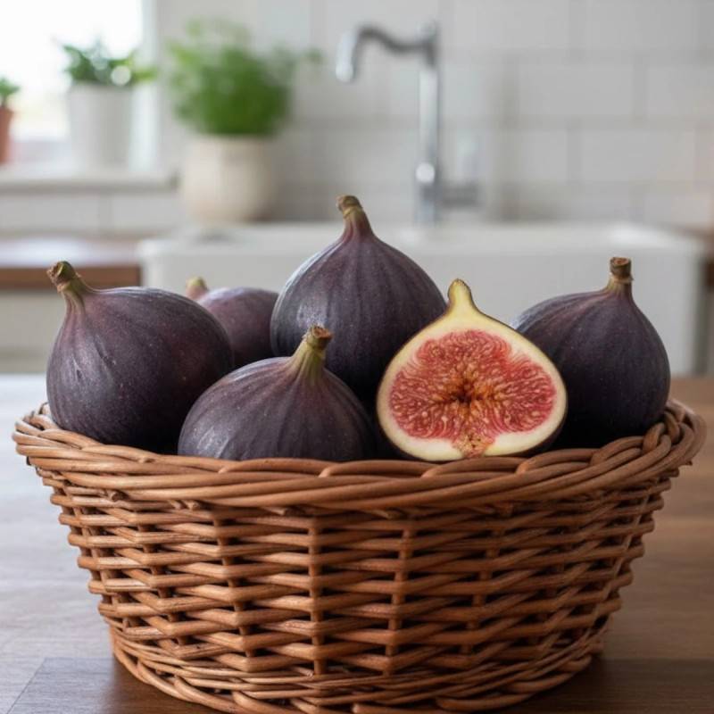 Figuier Brown Turkey, Ficus carica - Bon rendement - Pot de 1,5L - 20/50 cm - De 3,00 m à 5,00 m - Image 2