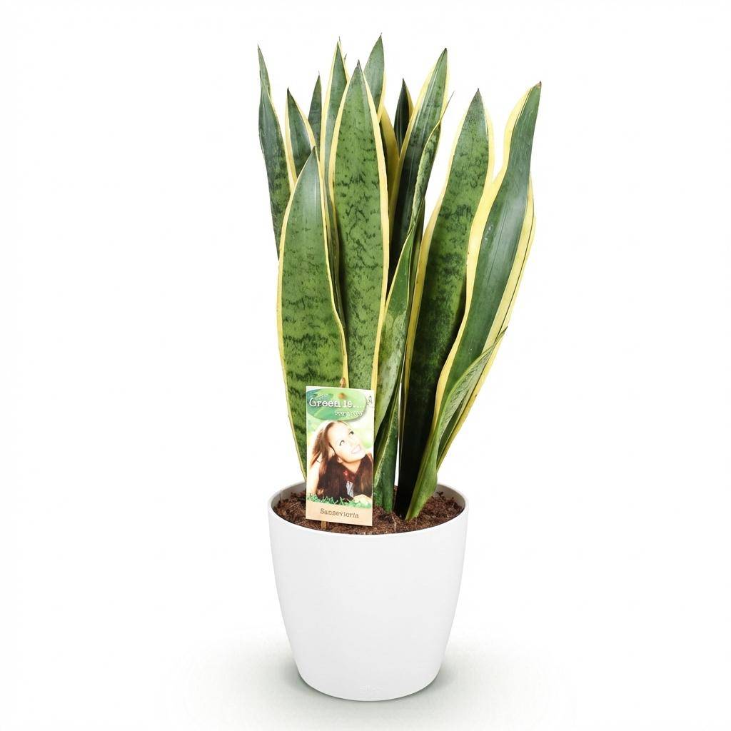 Sansevieria Laurentii - Pot de 21cm - Blanc - Plantes d'intérieur - Image 2