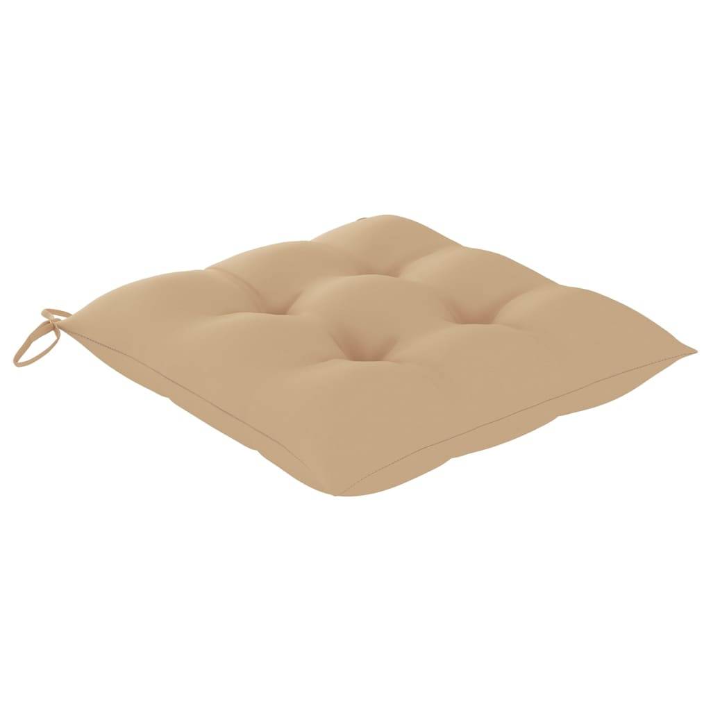 Prolenta Premium - Lot de 4 Chaise bois composite  Louan Beige 56 X 58 X 88 cm  - P87209B - Image 7