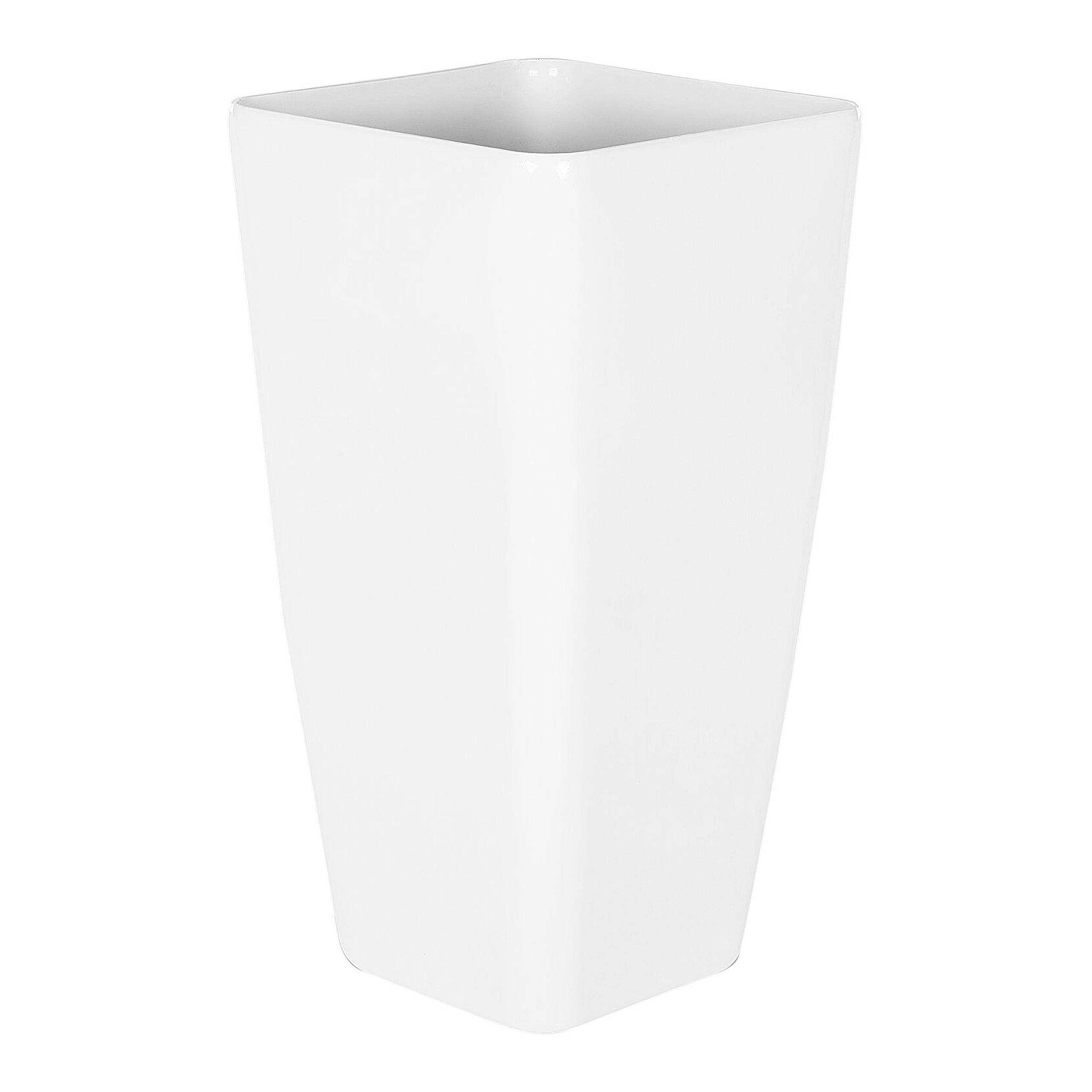 Beliani - Pot de fleurs blanc 76 cm pour l'intérieur et l'extérieur - Image 3