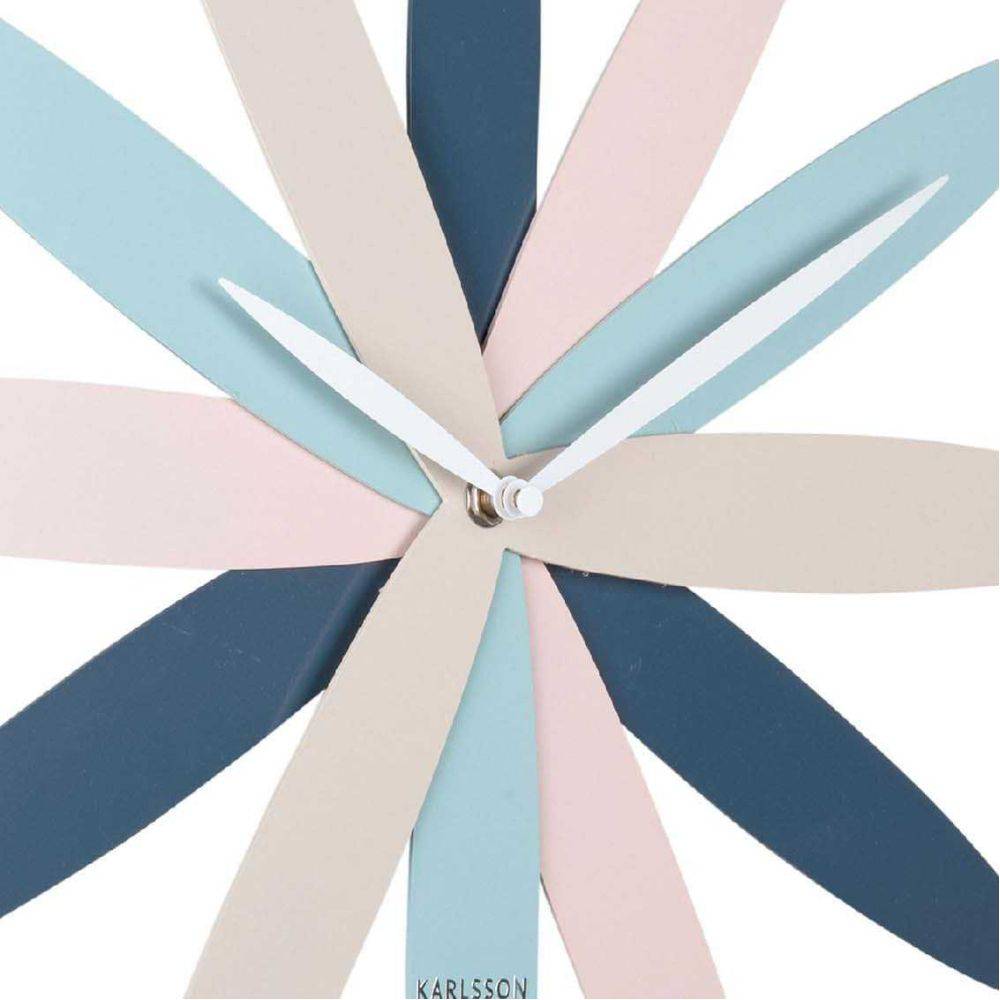 Karlsson - Horloge murale en métal Bloom - Image 4