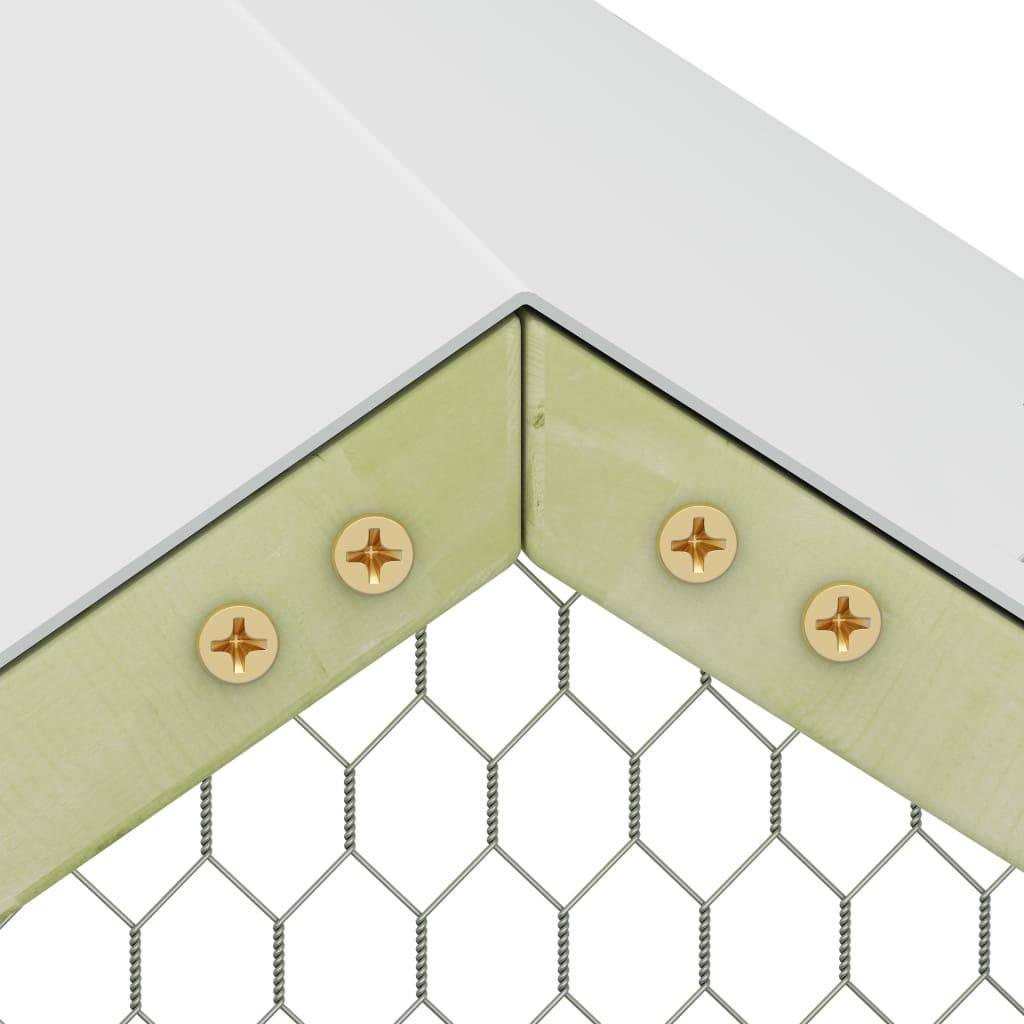 Helloshop26 - Poulailler 3 x 1,5 x 2 m pinède imprégnée - Image 4