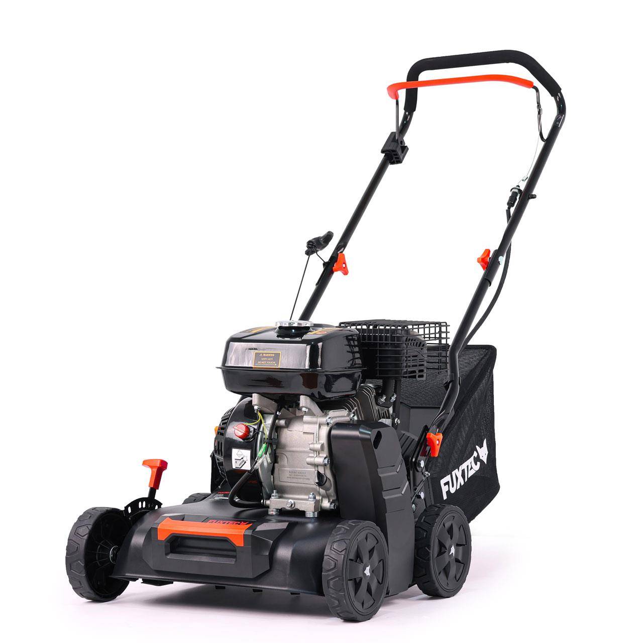 FUXTEC - Scarificateur thermique - FUXTEC FX-BV240ECO - 212cm3 largeur 40cm sac 40l 18 lames - Image 1