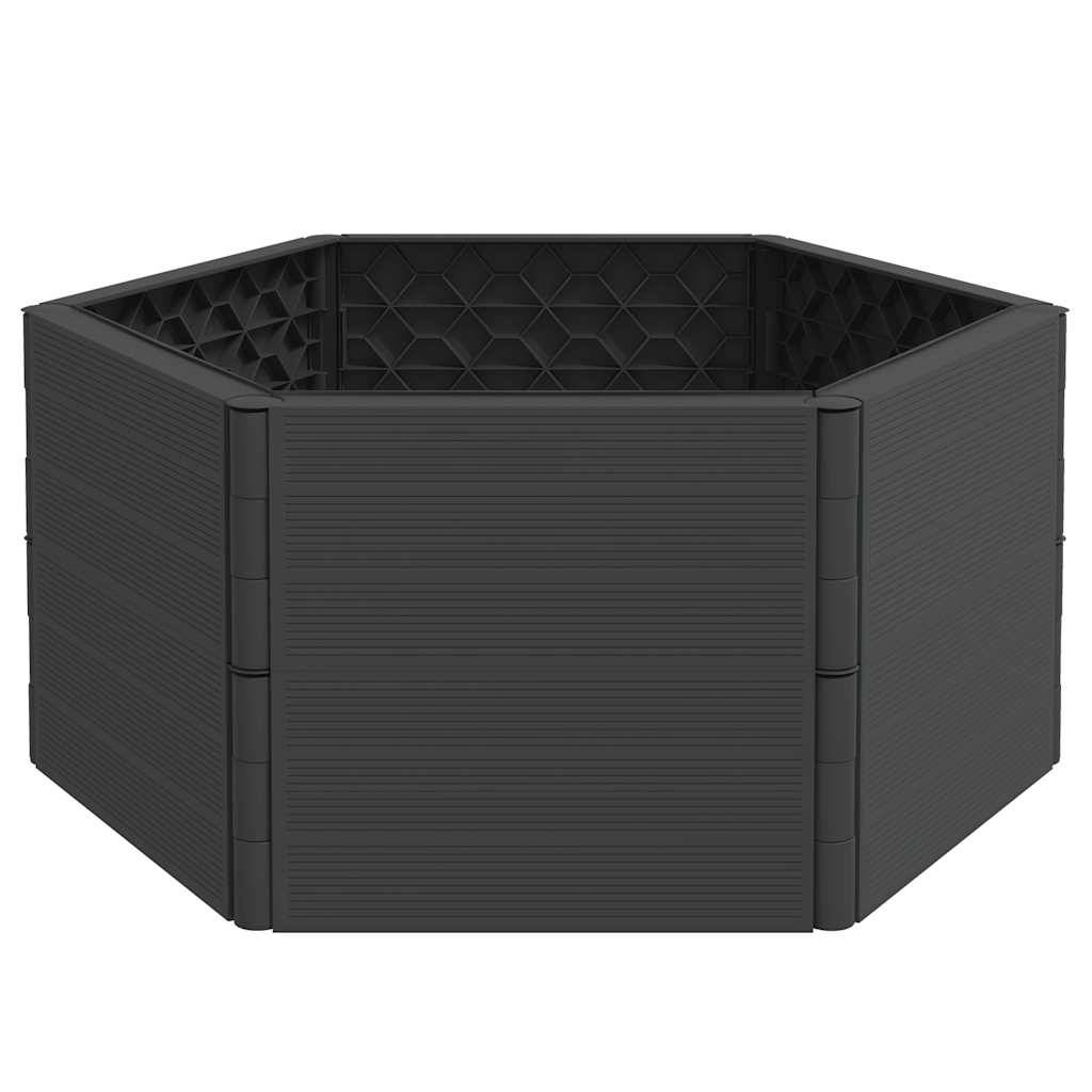 ComfortXL - Carré potager modulable PP multifonction pour jardin Anthracite – ComfortXL Outdoor Living - Image 3