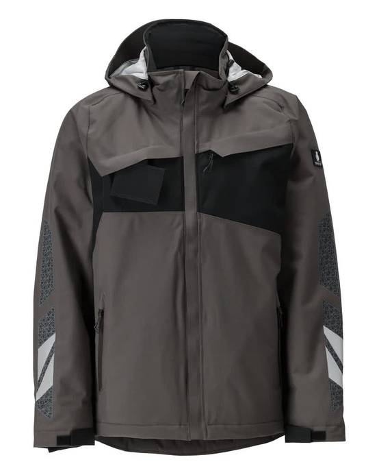 Veste grand froid hiver Accelerate - Anthracite foncé/Noir - T.S - MASCOT - 18035-249-1809-S