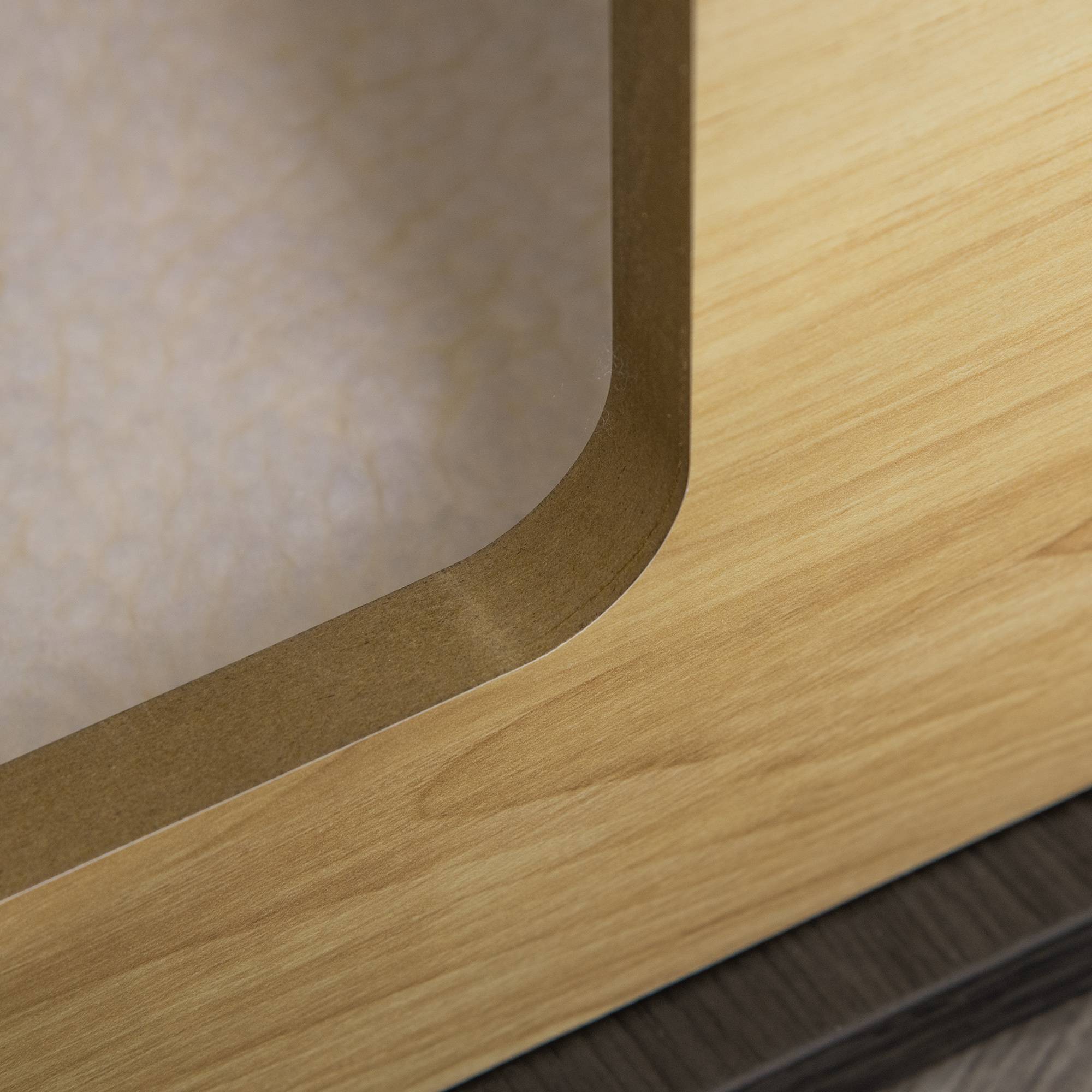 ComfortXL - Niche d’intérieur pour chien en MDF 60 x 40 x 59,2 cm marron pour petit chien jusqu’à 8 kg avec coussin - Image 9