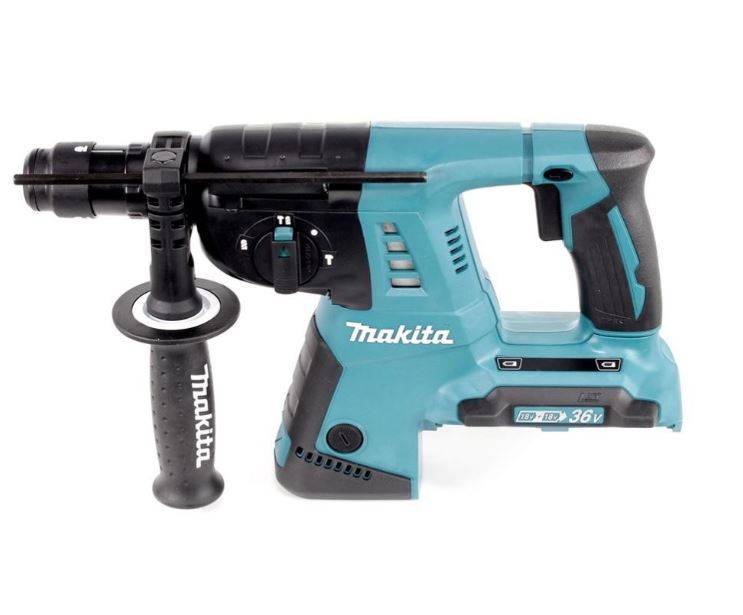 Perceuse visseuse DDF482 + Perforateur burineur SDS-PLUS DHR264 - MAKITA - avec 4 batteries 18V 4.0Ah + chargeur double - LOT0234 - Image 4