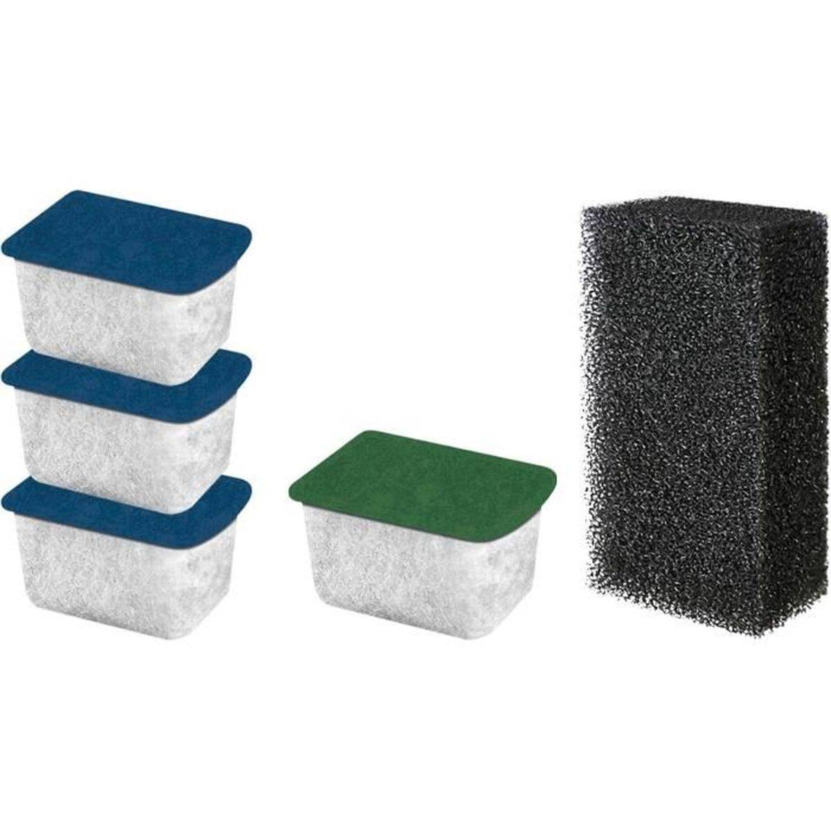 Ciano - Pack de cartouches de filtration aquarium 3 mois, taille M - WaterClear, mousse et Biobact - CIANO - Image 2