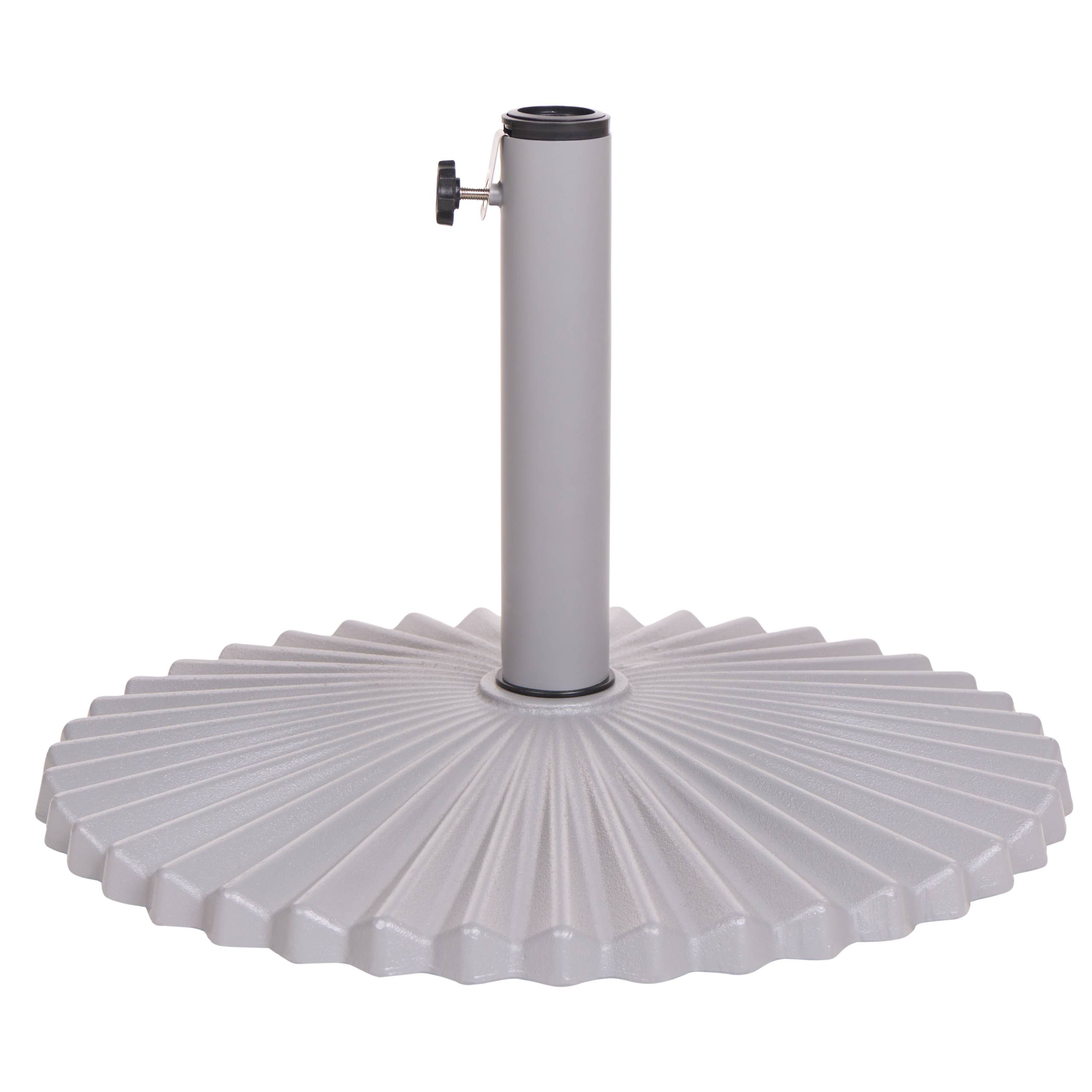 Accessoires de parasol Acier Gris CAREZZA - Beliani - Image 1